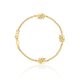 Elephant Multiple Bracelet in 18K Gold