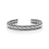 The Huntsman Bangle in Silver