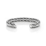 The Huntsman Bangle in Silver