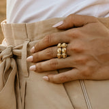 Elephant Hair Ring in 18K Gold