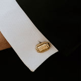 Elephant Hair Cufflinks in 18K Gold
