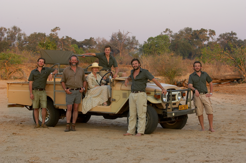 On Safari in the Zambezi valley, our spiritiual home.