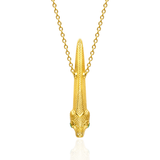 Snake Necklace in 18K Gold - Large