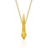 Snake Necklace in 18K Gold - Small