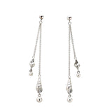 Belle Mare Earrings in Sterling Silver