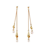 Belle Mare Earrings in 18K Gold