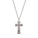 Elephant Cross Pendant in Silver - Patrick Mavros