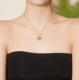 Heart of Africa 2022 Pendant in 18K Gold - Large