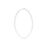 Loop Chain Necklace in Silver - Classic