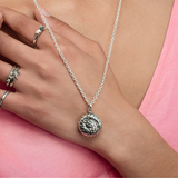 Pangolin Pendant in Silver