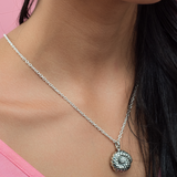 Pangolin Pendant in Silver