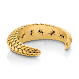 Pangolin Haka Cuff in 18K Gold