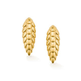 Pangolin Haka Earrings in 18K Gold