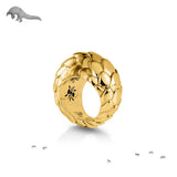 Pangolin Haka Ring in 18K Gold