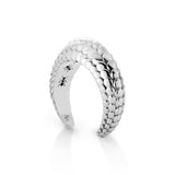 Pangolin Haka Cuff in Silver