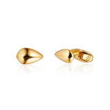 Pangolin Scale Cufflinks in 18K Gold