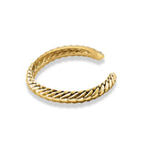 Pangolin Stacking Cuff in 18K Gold
