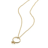 Ma & Ba Ele Ring in 18K Gold & Link Chain in 18K Gold