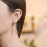 Seahorse Earrings in 18K Gold