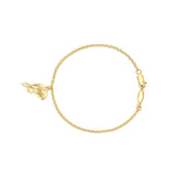 TUSK Charm Bracelet with Diamond in 18K Gold