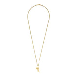 TUSK Pendant with Diamond in 18K Gold - Small