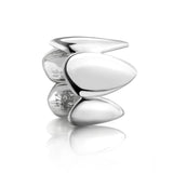 The Pangolin Queen Cuff in Silver by Patrick Mavros