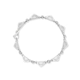 Vakadzi Link Bracelet in Silver by Patrick Mavros