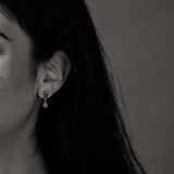 Vakadzi Drop Earrings with Diamond and Chrysoprase in 18K Gold by Patrick Mavros