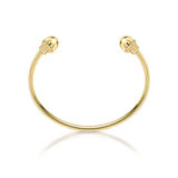 Nada Bangle - Gold Bead in 18K Gold by Patrick Mavros