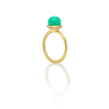 Nada Ring - Chrysoprase in 18K Gold by Patrick Mavros