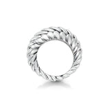 Pangolin Stacking Ring in Sterling SIlver