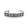 The Kolisi Cuff in Silver