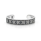 The Kolisi Cuff in Silver