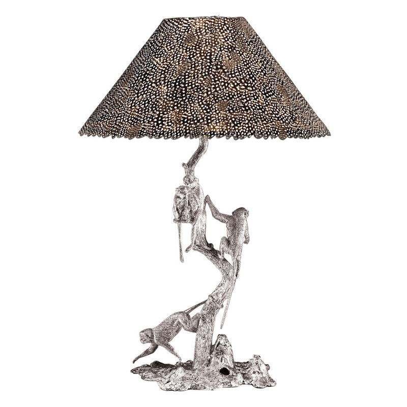 The Monkey Lamp in Silver - No. 1