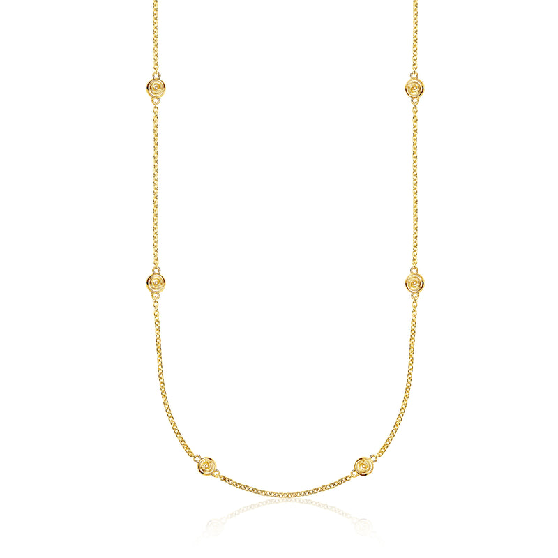 Ndoro Multiple Necklace in 18K Gold
