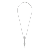Snake Necklace in Silver - Large