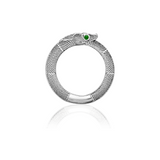 Snake Stacking Ring in Silver