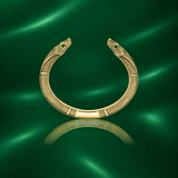 Snake Stacking Cuff in 18K Gold
