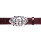 ZoZo Elephant Belt Buckle in Silver