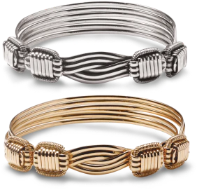 Forbes releases the timeless African design of the Elephant Hair Bangle in Sterling Silver and 18 Carat Gold.