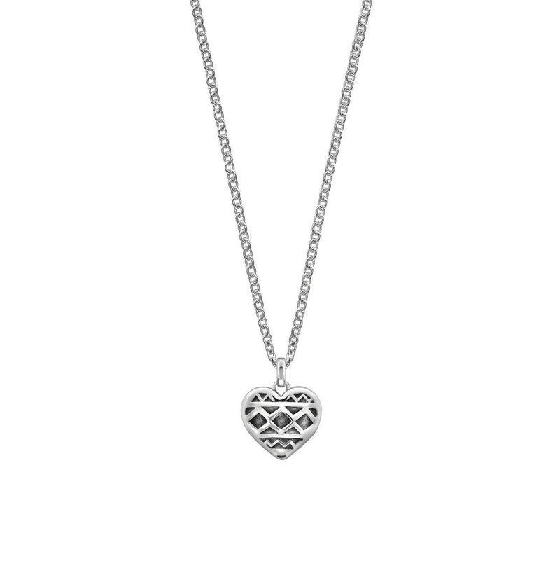 Heart of Africa Pendant in Silver - Large by Patrick Mavros