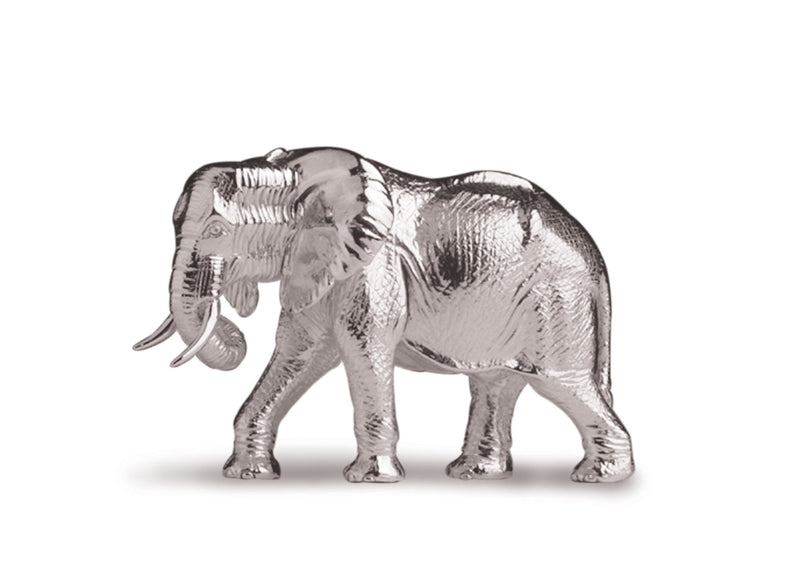 Elephant Ruzi Sculpture in Sterling Silver