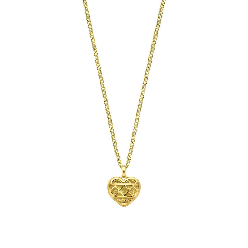 Heart of Africa Pendant in 18K Gold - Large by Patrick Mavros