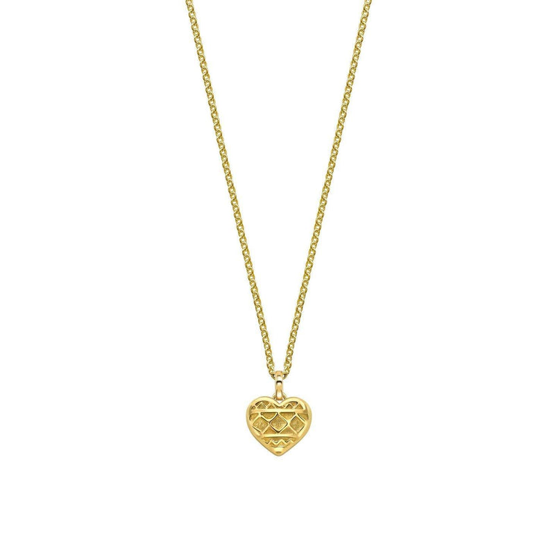 Heart of Africa Pendant in 18K Gold - Small by Patrick Mavros