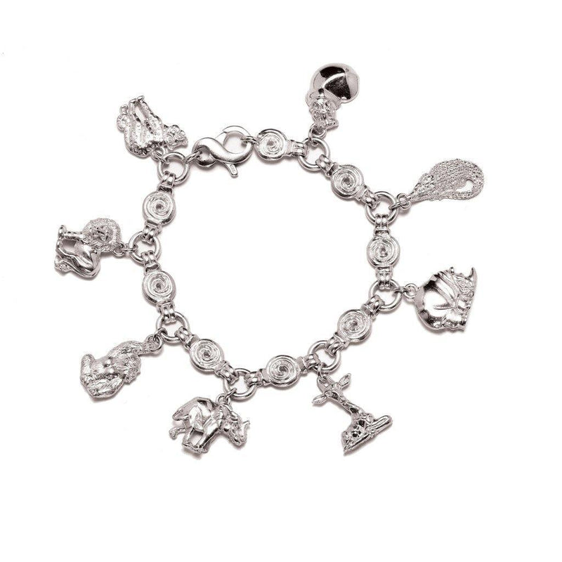 Demon Chain Bracelet in Silver from Annika Burman – Annika Burman
