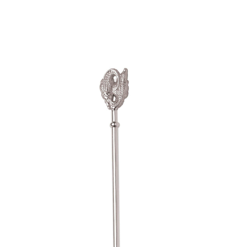 Crocodile Cocktail Spoon in Silver - Patrick Mavros