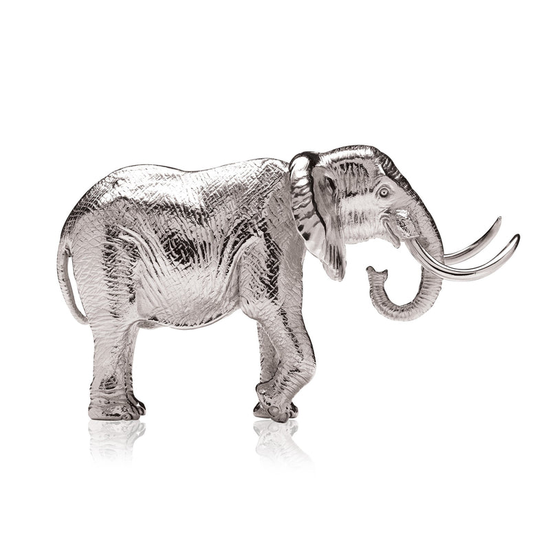 Elephant Boadicea Sculpture in Sterling Silver