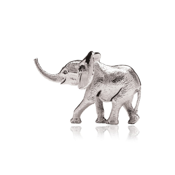 Elephant Toto Sculpture in Sterling Silver