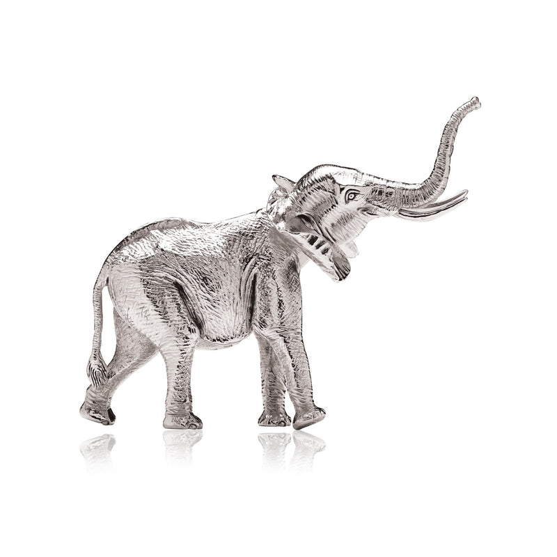 Elephant Ukari Sculpture in Sterling Silver