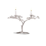 Fari Tree (Acacia) Candle Holder III in Sterling Silver